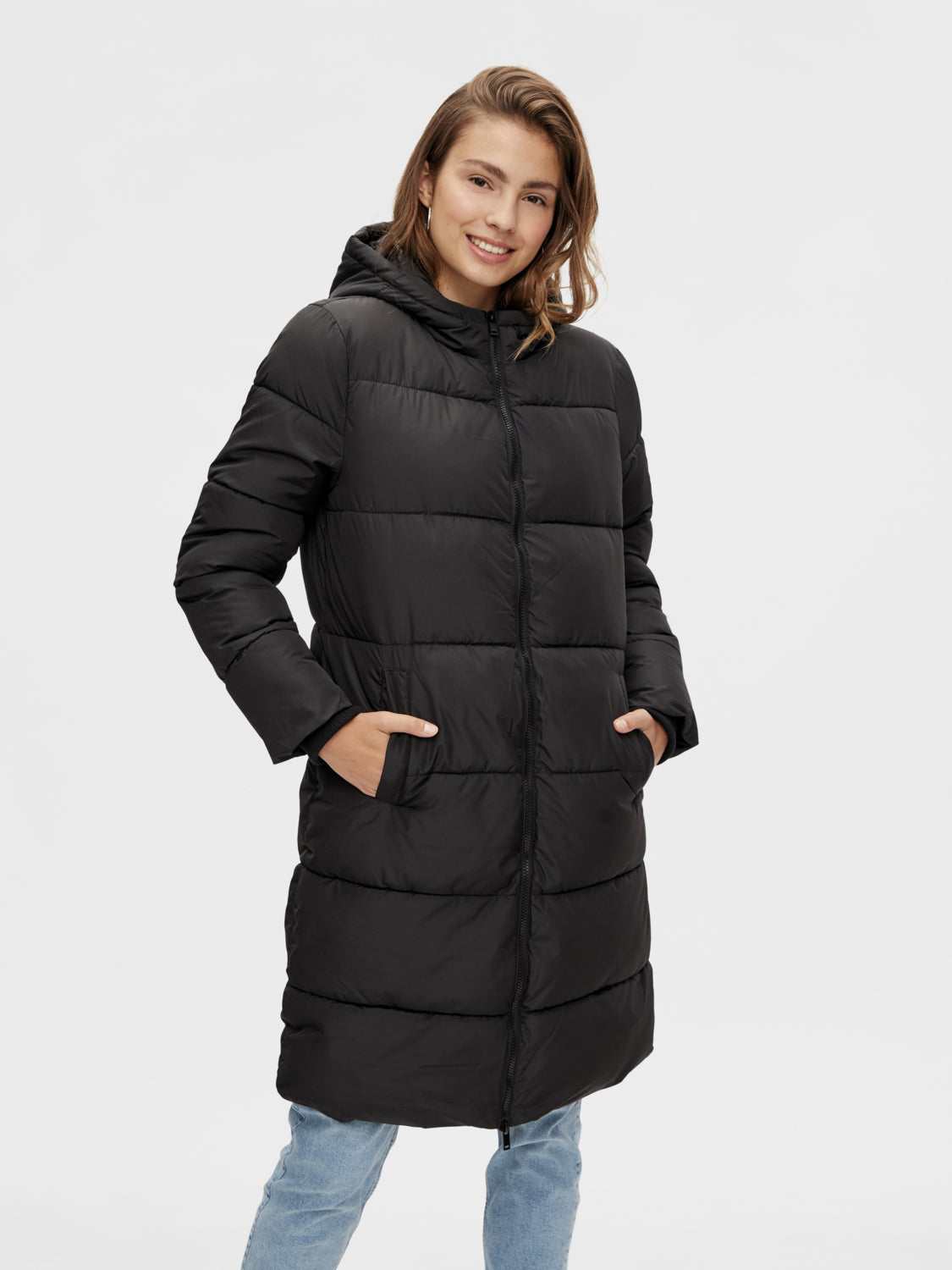 PCBEE Long Coat - Black